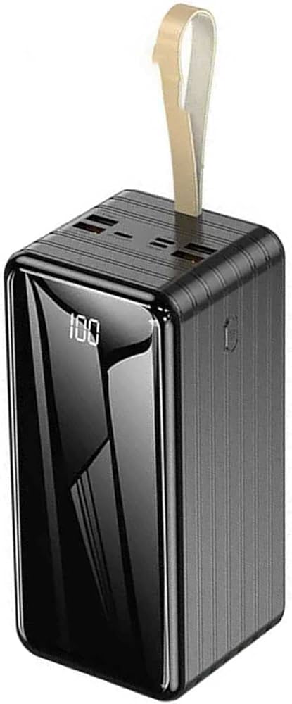 باور بانك 50000mAh من تي زد ال، شاحن بطارية جوال محمول سريع الشحن